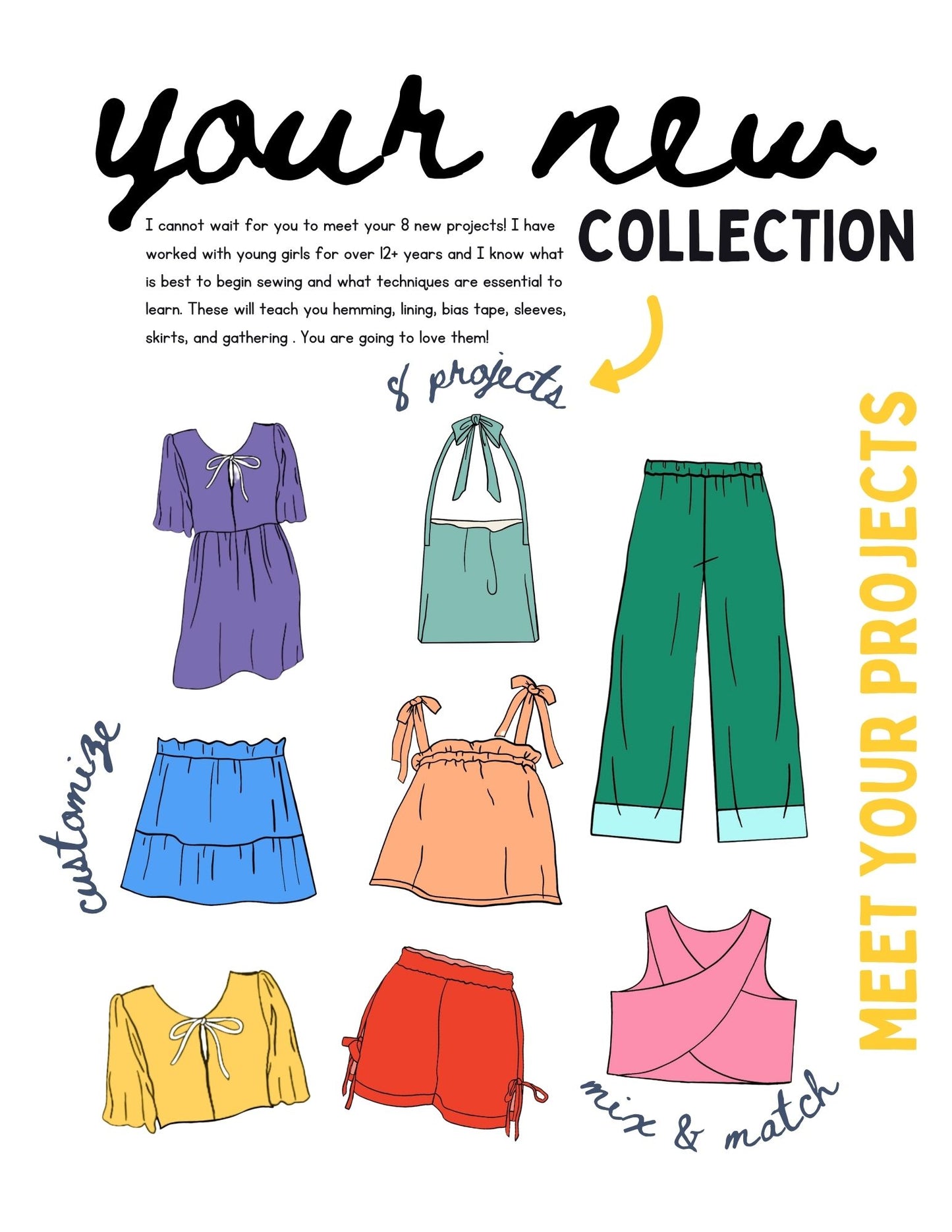 *PREORDER NOW* Fashion Collection Workbook + Patterns